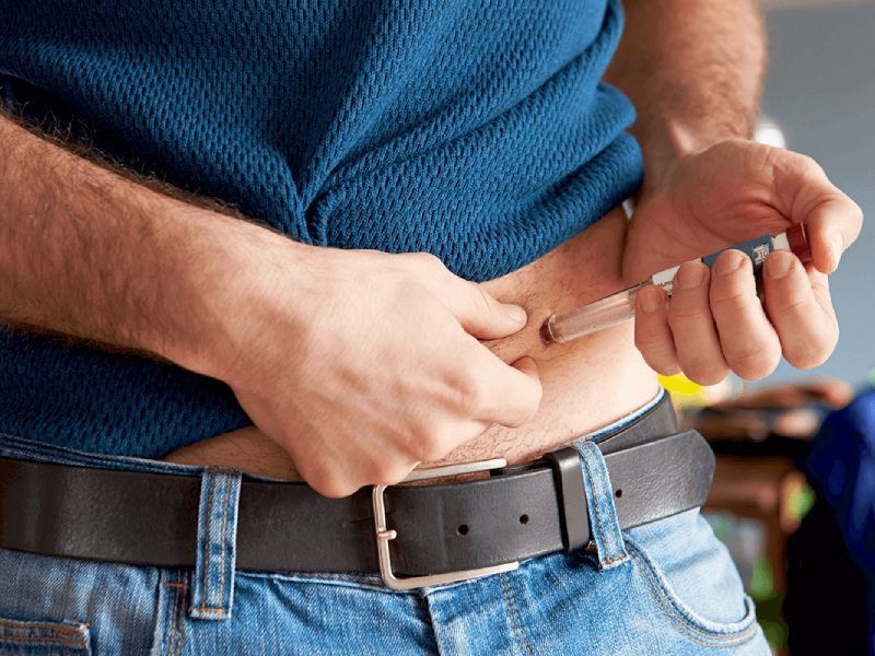 انسولین به کجا تزریق میشود؟ تزریق انسولین به شکم