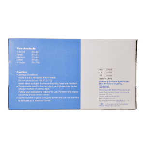 دستکش وینیل واندرفول بسته 100 عددی