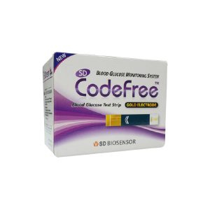 نوار تست قندخون کدفری CodeFree نوار تست قندخون کدفری