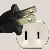 پریز و کابل های گرید بیمارستانی Aدوشاخه نوع