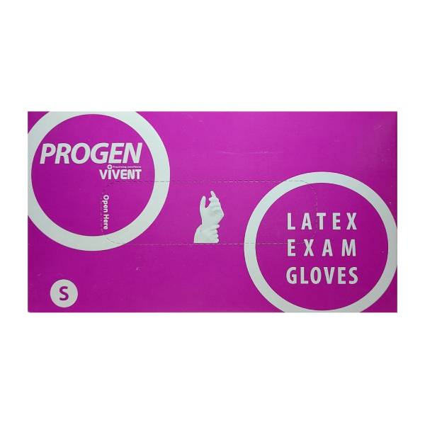 دستکش لاتکس پروژن Progen
