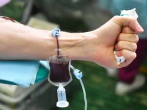 غلظت خون بالا در آزمایش